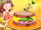 Tasty Sandwich Decoration