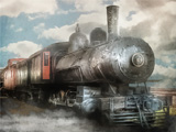 Cargo Steam Train