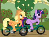 Little Pony Bike Racing