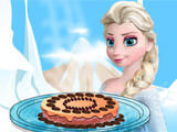 Elsa Brownie Cake