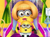 Minion Girl And The New Born Baby