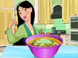 Mulan Makes Noodle Soup