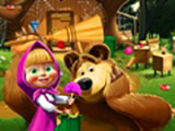 Masha and the Bear: Cleaning Game