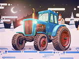 Christmas Tractor Racing