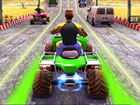 ATV Quad Bike Traffic Racer