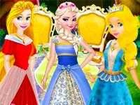 Princesses Tea Party in Wonderland