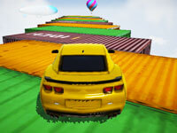 Car Stunts And Jumps In The Sky