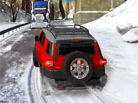 Heavy Jeep Winter Driving