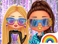 BFFs Holographic Futuristic Fashion