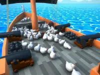 Chicken Riot on the Ship