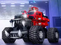 Blocky Cars: Car Battle