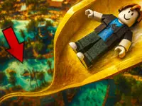 Robby: Slide Down the Water Slide