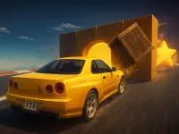 Epic Car Stunts On Ramp