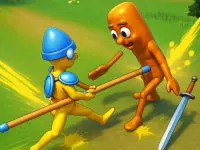 Ragdoll Arena! Fun Spear Battle!