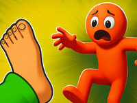 Hit With Your Foot Ragdolls: Playground