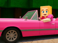 Pink Barbie Dollhouse
