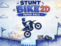 Stunt Bike 2D Paper Race