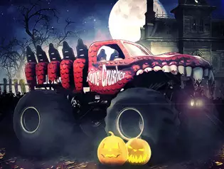 Monster Truck Halloween Hunt