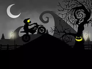 Halloween Spooky Motocross