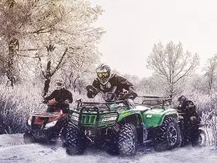 4x4 Winter ATV