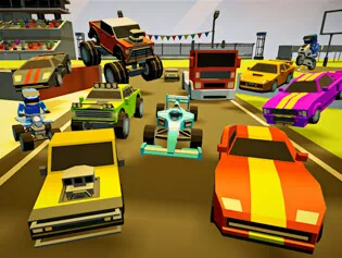 3D Arena Racing: 2 Player